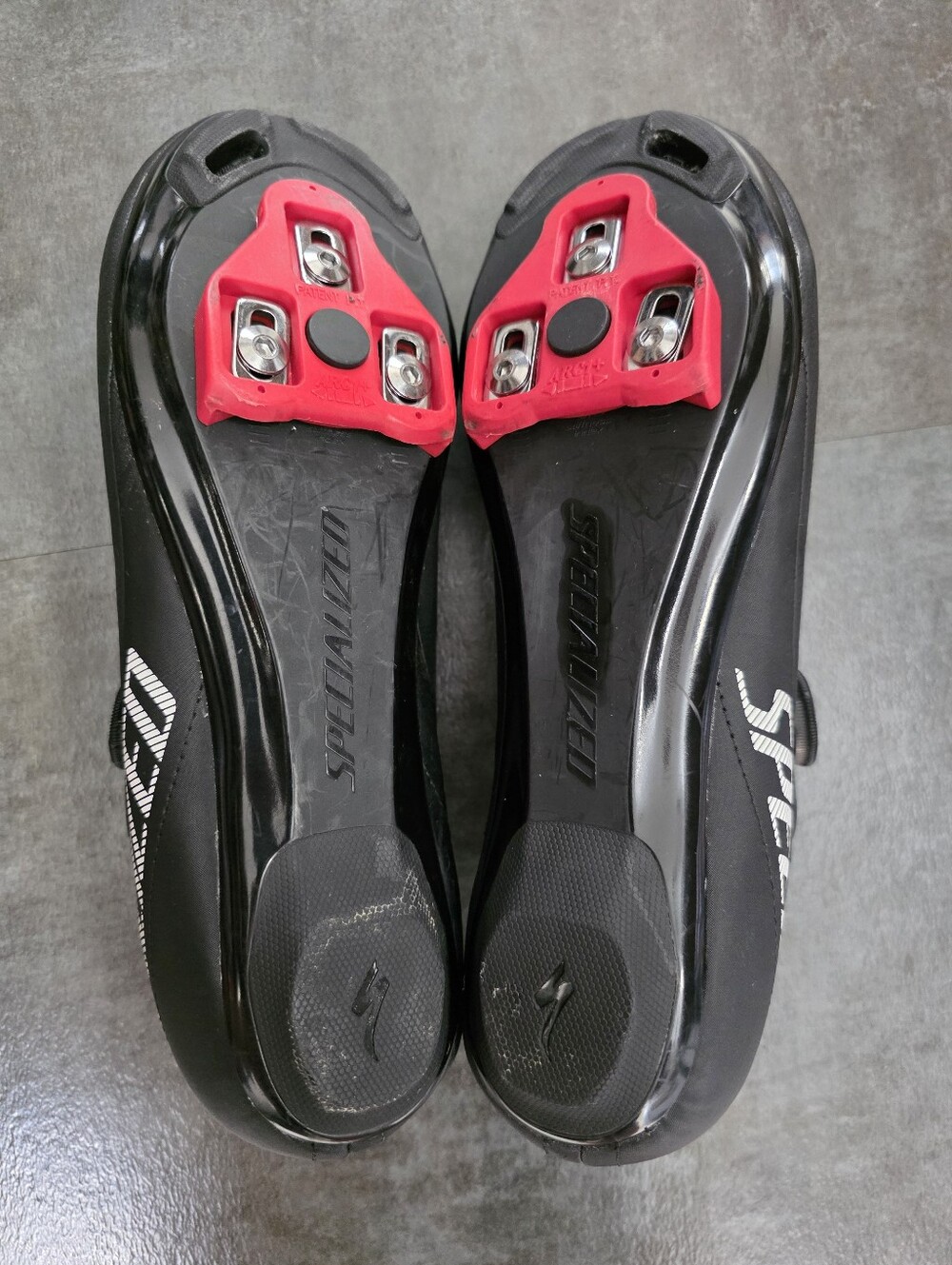 Specialized Torch 1.0 BOA Road Cycling Shoes Black EU 44 US 10.6 w/ Cleats - Picture 4 of 5